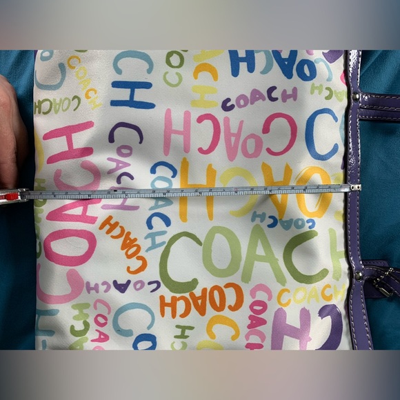 Coach Multicolor Graffiti Bag - Picture 4 of 5